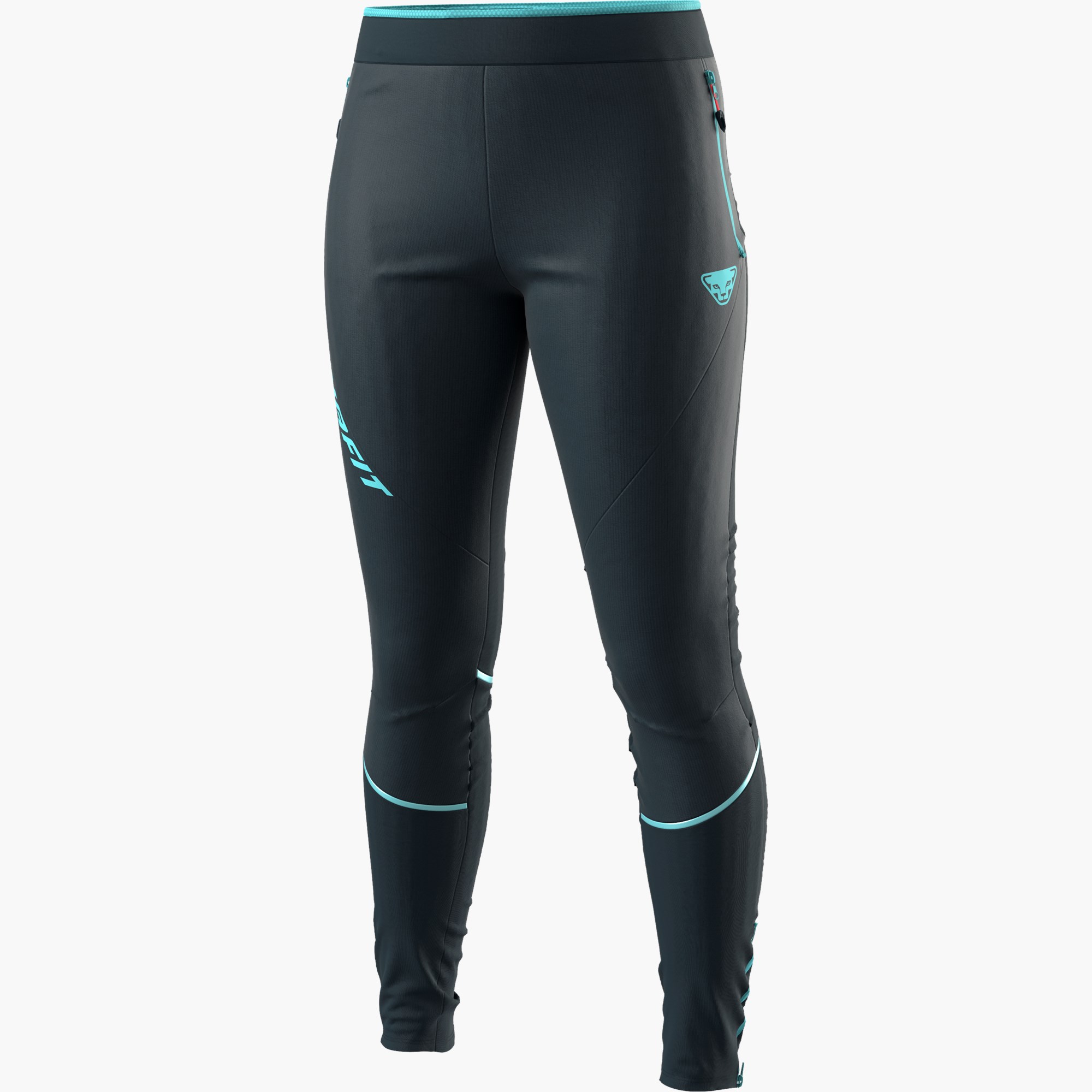 Dynafit Womens Winter Running Tights Blueberry/Marine Blue