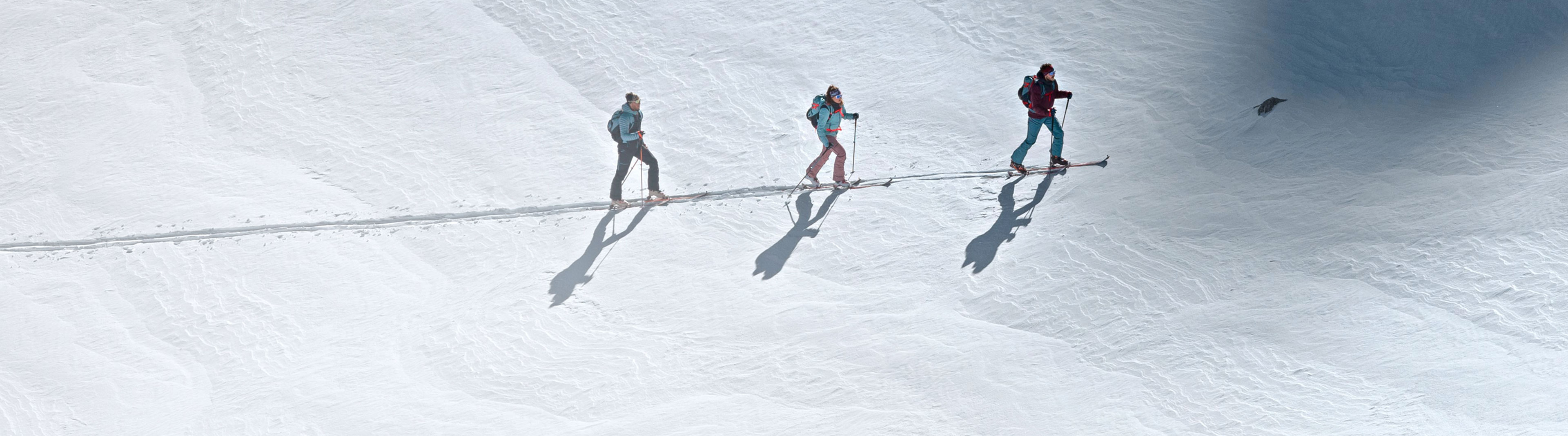 Entry into skitouring: on-piste ski tour
